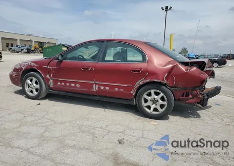 2002 Mercury Sable Gs from USA, damaged, VIN 1MEFM50U92G640912